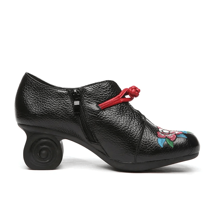 USS Shoes Aleida Women's Embroidery Pumps Shoes