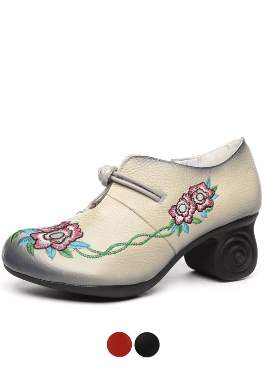 USS Shoes Aleida Women's Embroidery Pumps Shoes