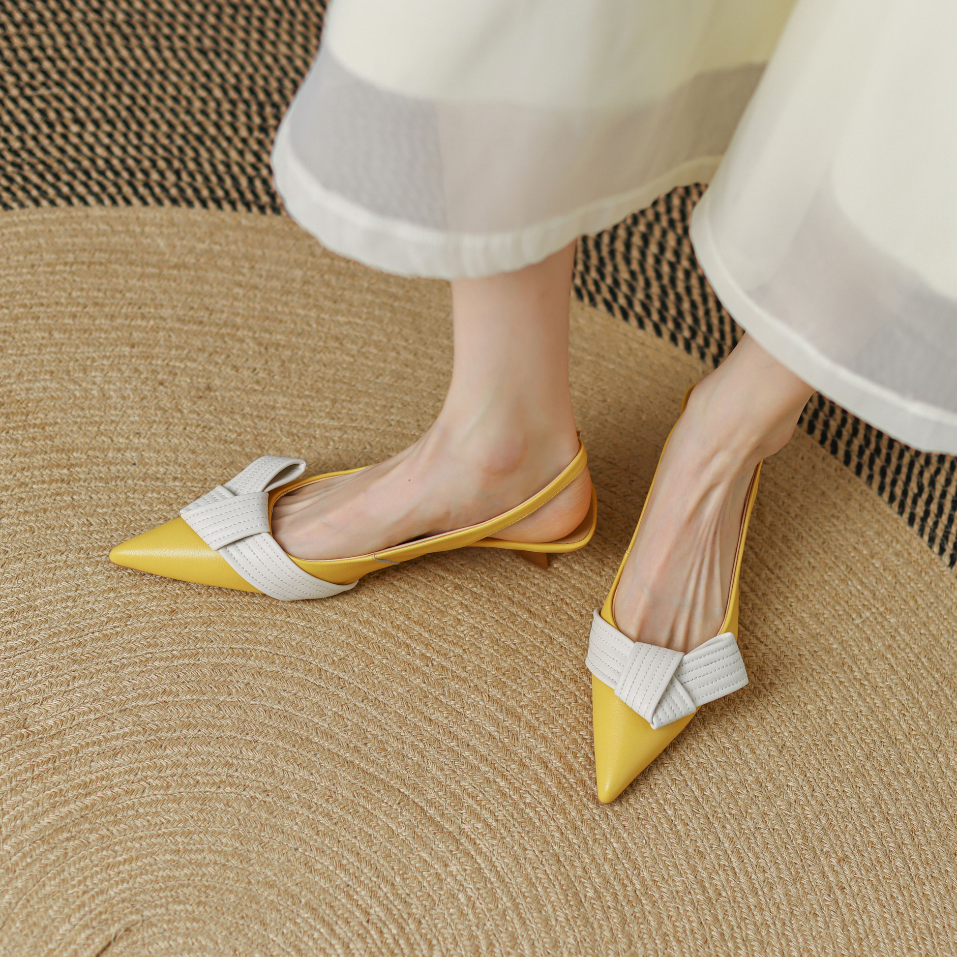 USS Shoes Aleja Women's Summer Butterfly Knot Sandals - Luxuryurbanwear