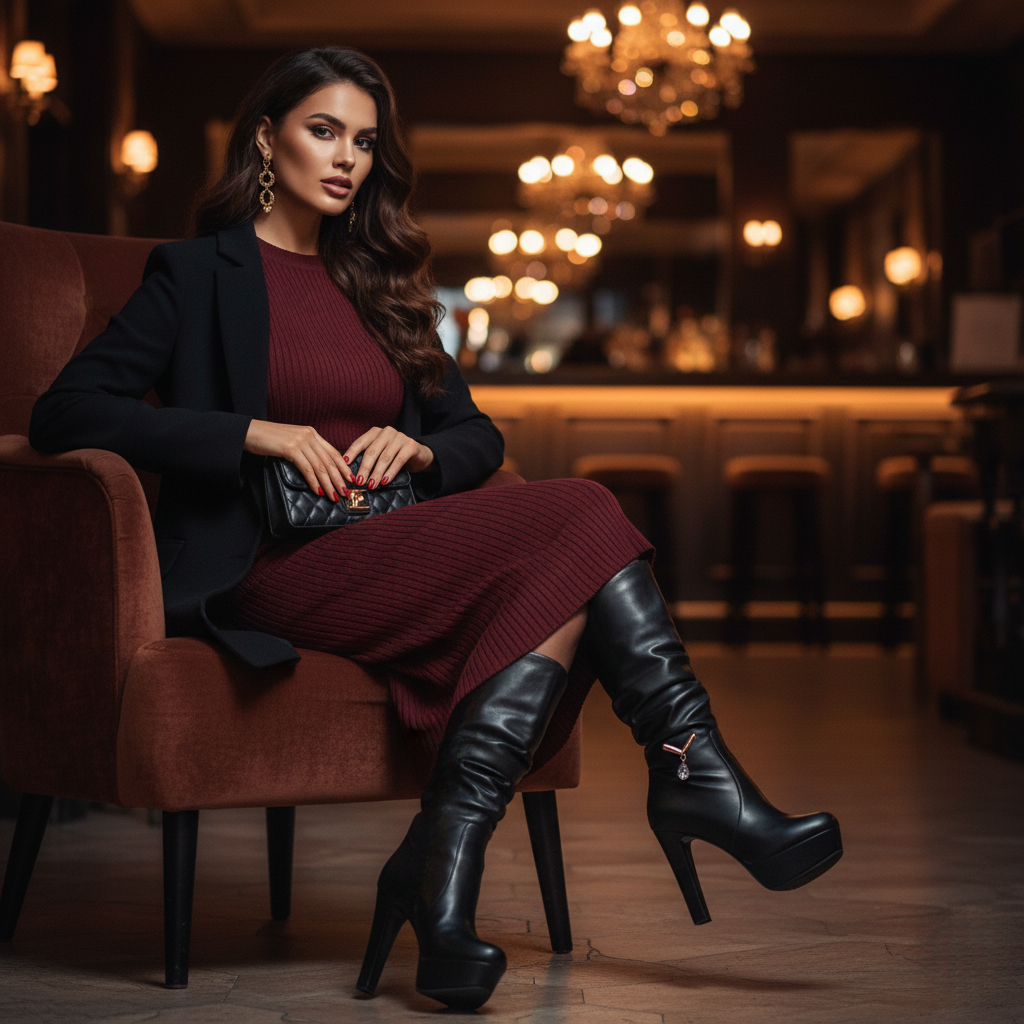 USS Shoes Alicia Women's Platform Fashion Boots