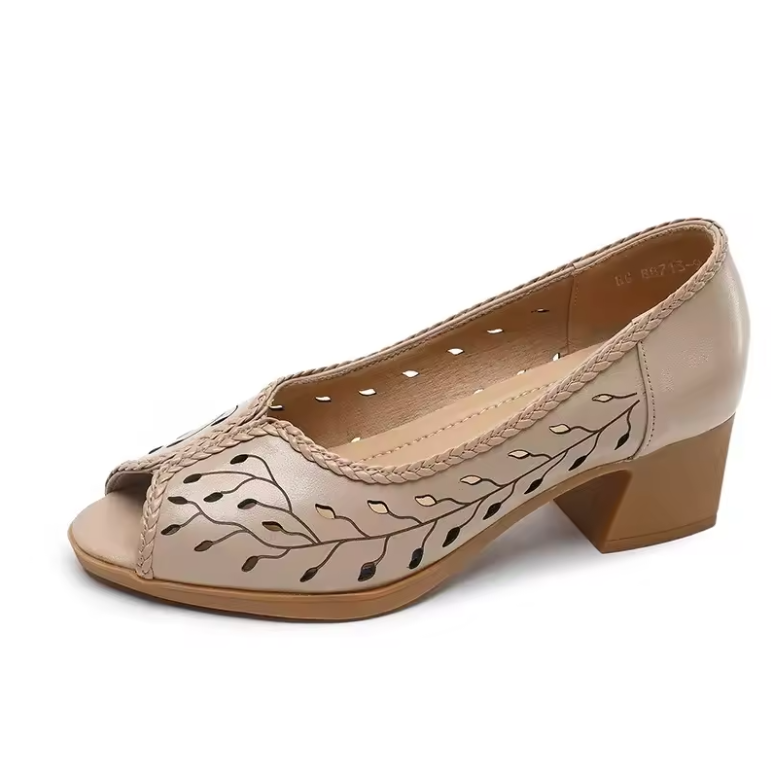 USS Shoes Alina Women's Open-Toe Comfortable Leather Sandals - Luxuryurbanwear