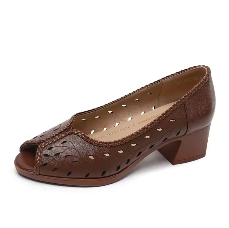USS Shoes Alina Women's Open-Toe Comfortable Leather Sandals - Luxuryurbanwear