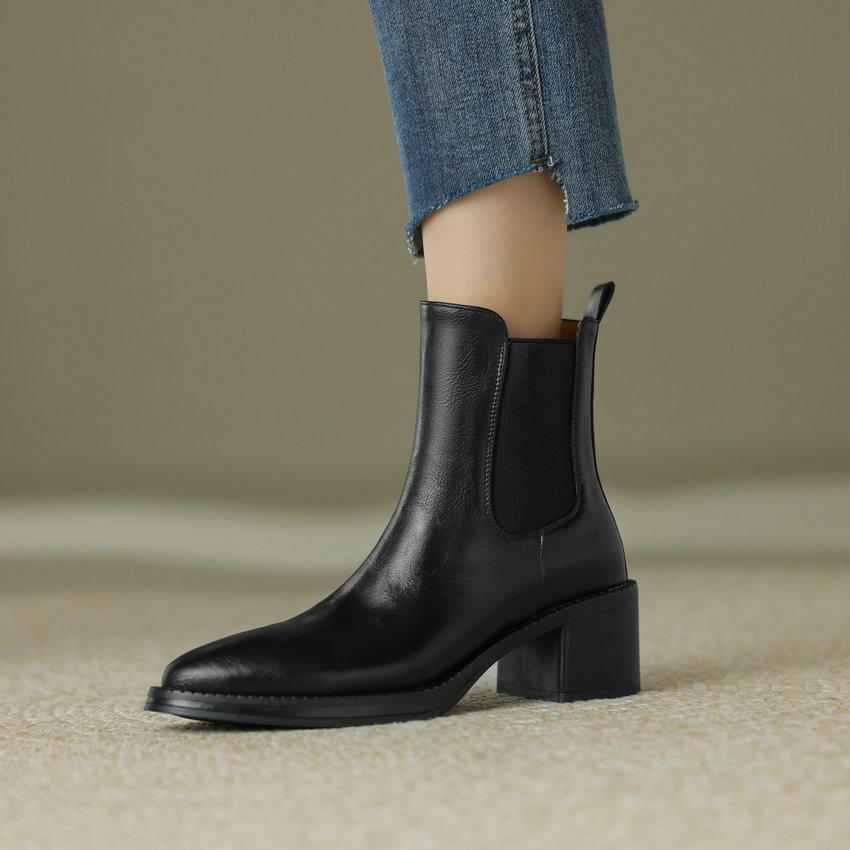 USS Shoes Alina Women's Pointed Toe Boots - Luxuryurbanwear