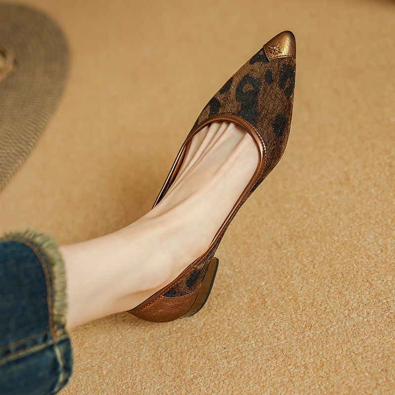 USS Shoes Alina Women's Pointed Toe Shallow Flats - Luxuryurbanwear