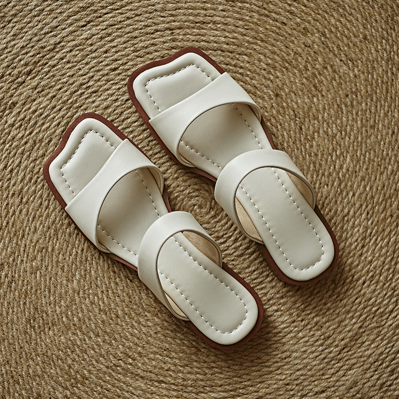 USS Shoes Aliona Women's Leather Flats Sandals
