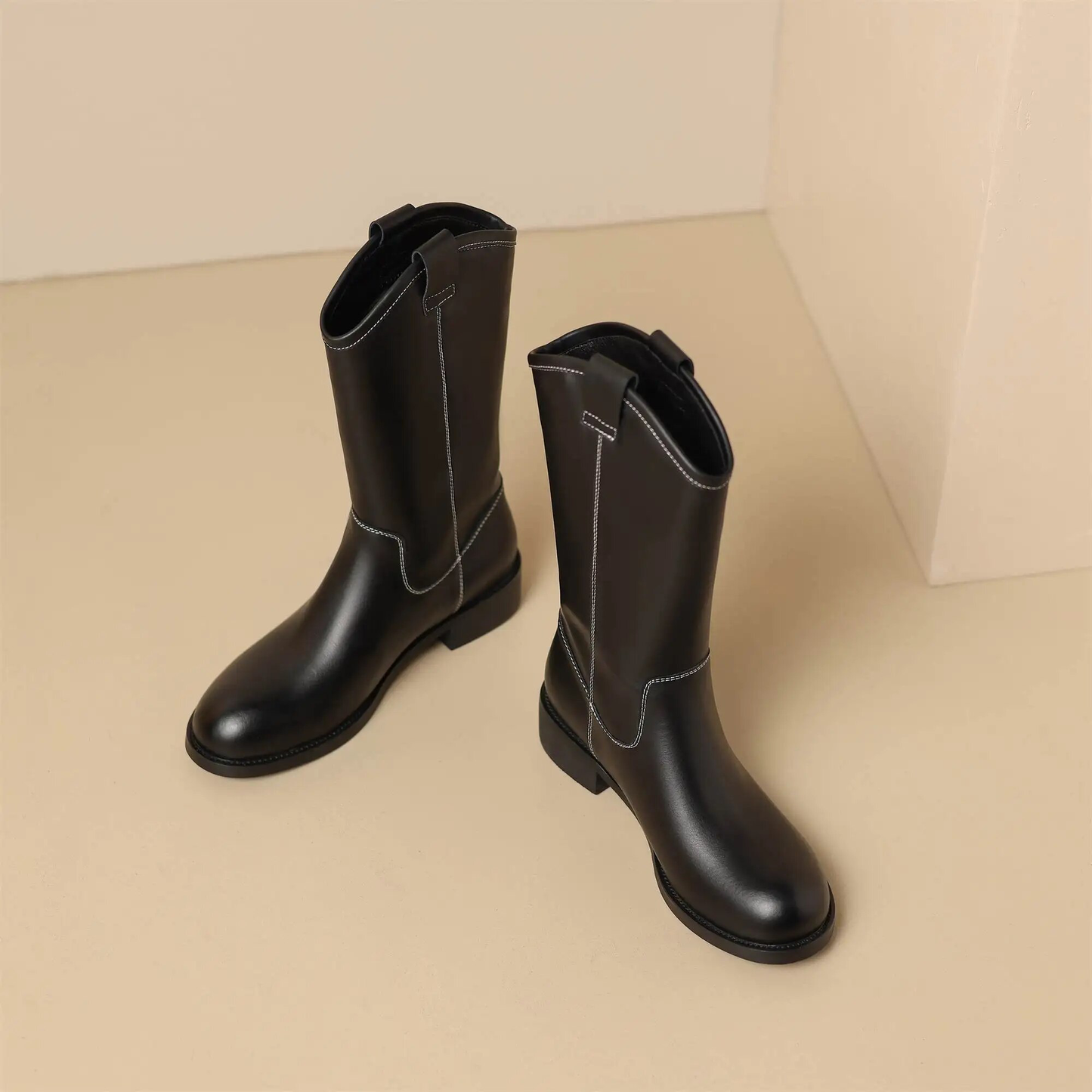 USS Shoes Alisa Women's Mid Calf Boots - Luxuryurbanwear