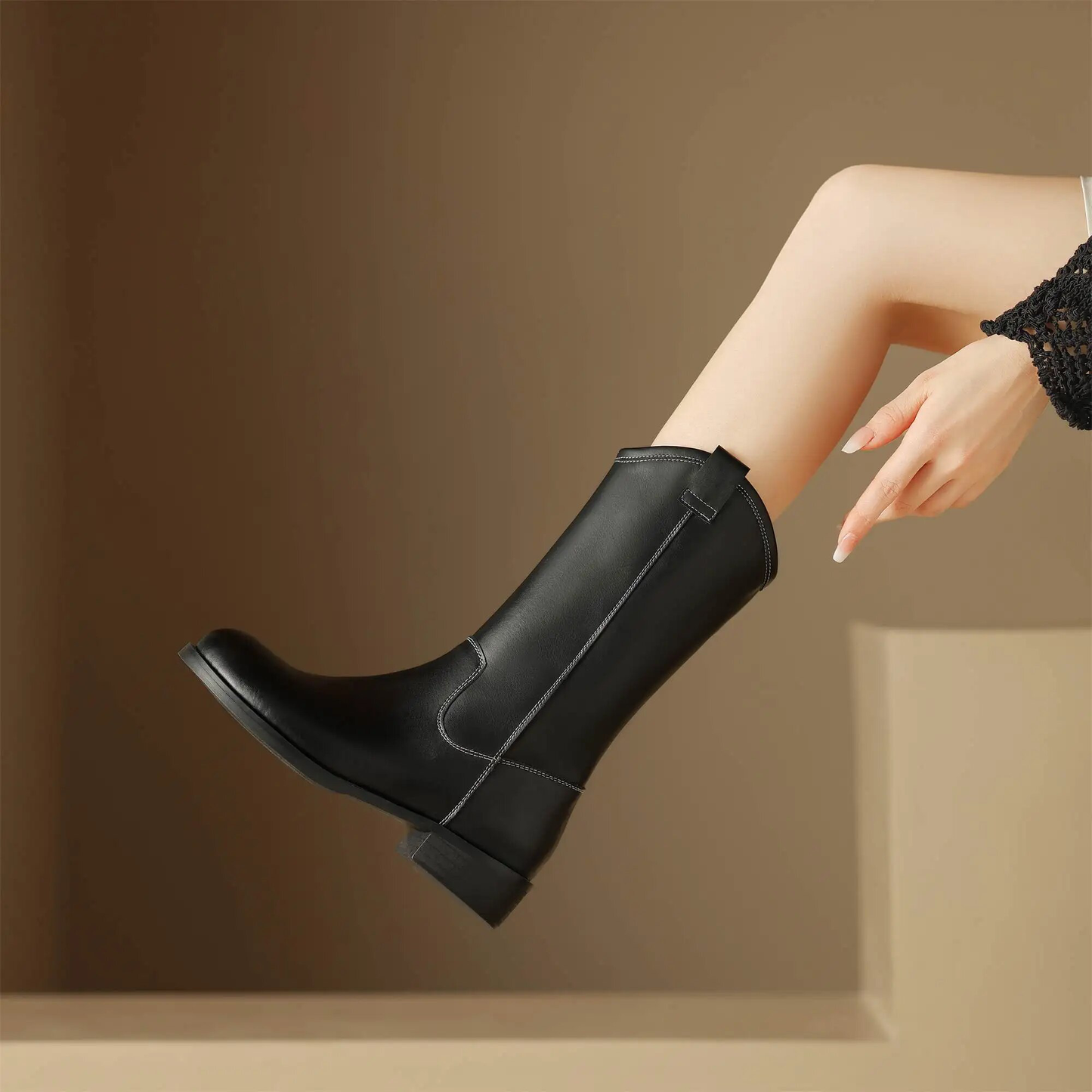 USS Shoes Alisa Women's Mid Calf Boots - Luxuryurbanwear