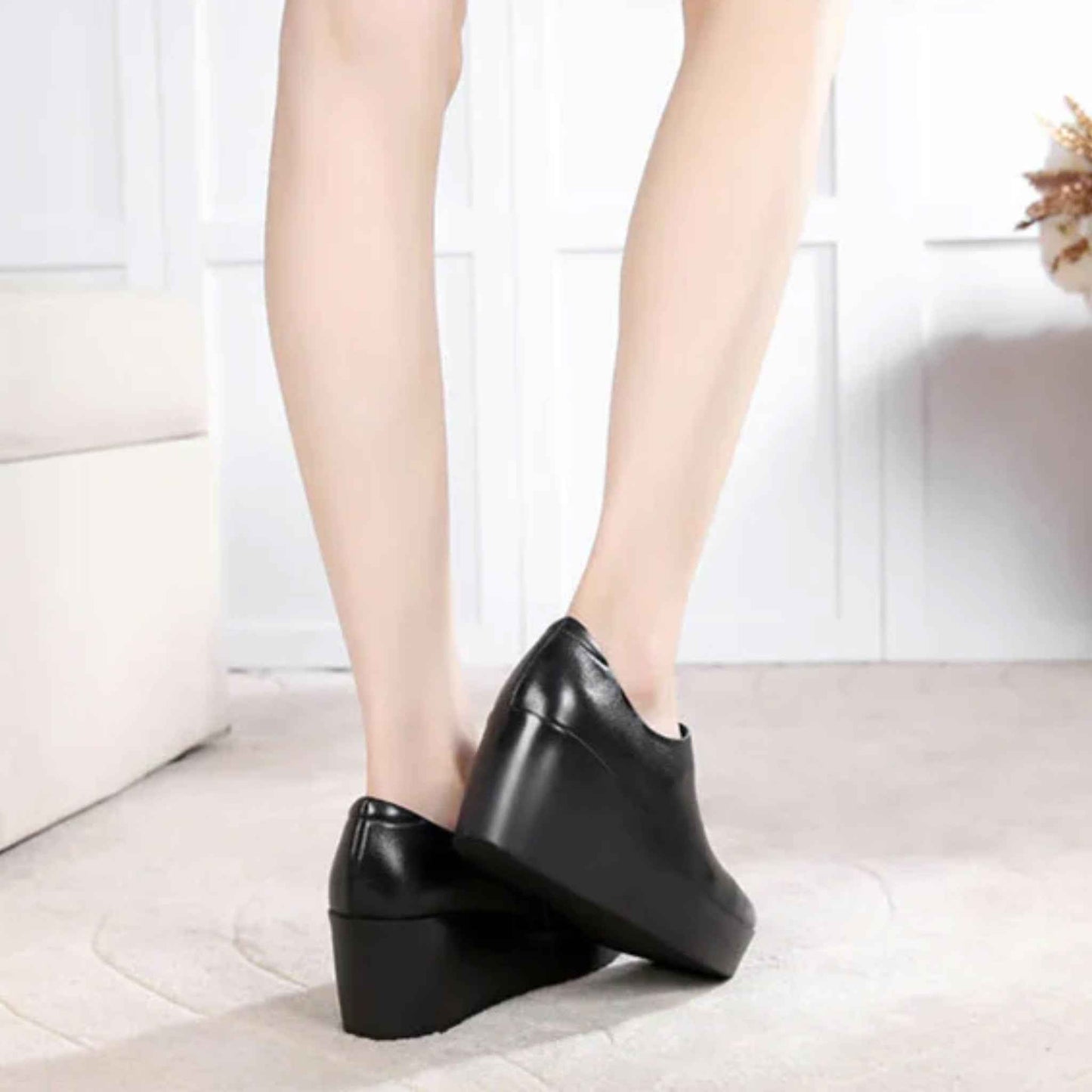 USS Shoes Alix Women's Spring Autumn Slip-On Platform Shoes