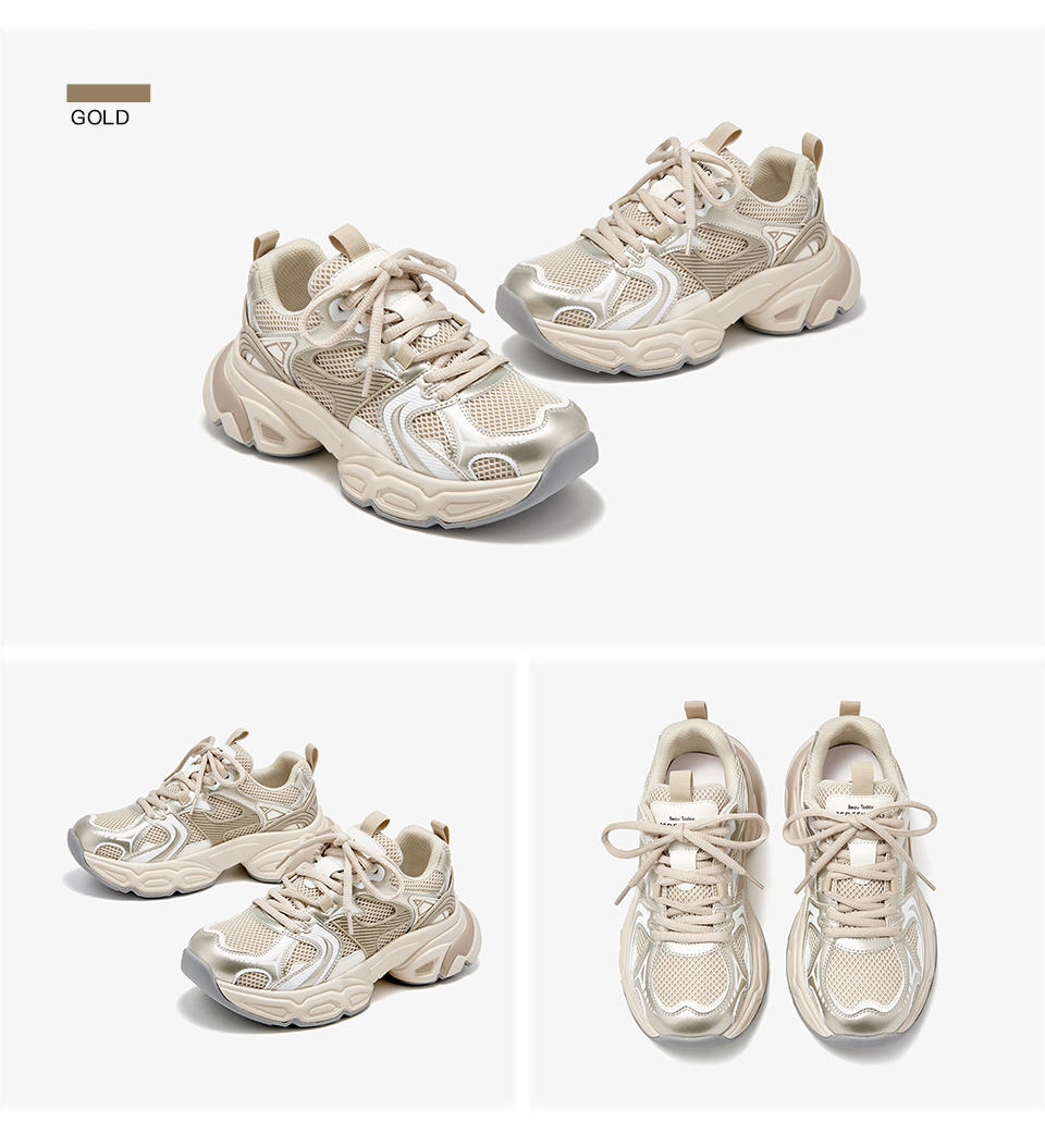 USS Shoes Alma Women's Lace Up Chunky Sneakers - Luxuryurbanwear