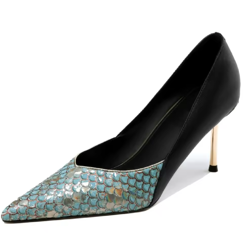 USS Shoes Alondra Women's Leather Dress Pumps - Luxuryurbanwear