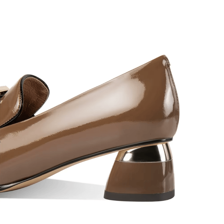 USS Shoes Amara Women's Leather Bow Rhinestones Dress Pumps