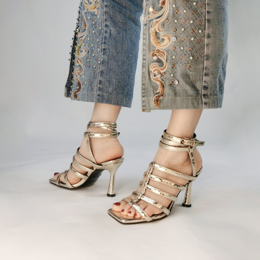 USS Shoes Amara Women's Thin High Heel Ankle Strap Sandals - Luxuryurbanwear