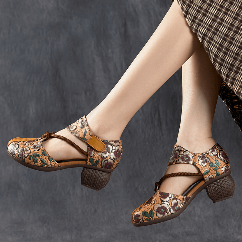 USS Shoes Amarantha Women's Sandals Summer Print