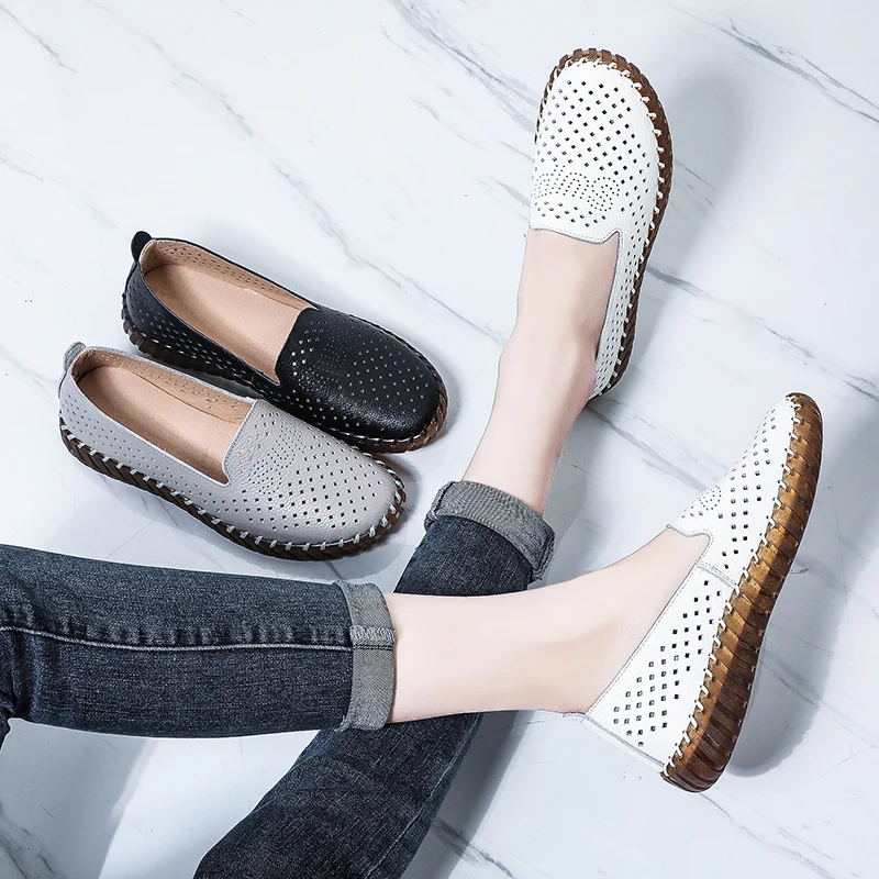 USS Shoes Amelia Women's Breathable Flat Loafers - Luxuryurbanwear