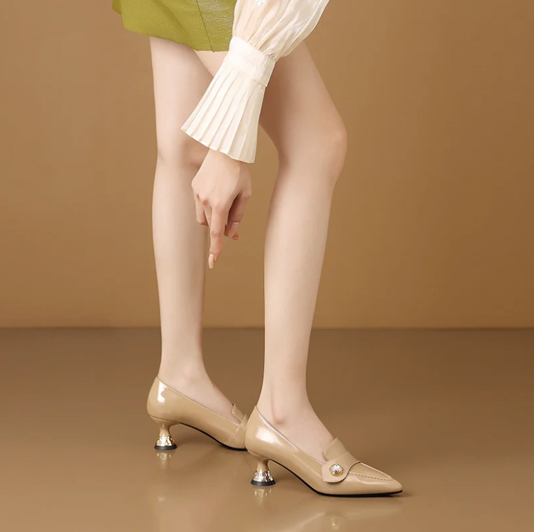 USS Shoes Amelia Women's Genuine Leather Dress Pumps - Luxuryurbanwear