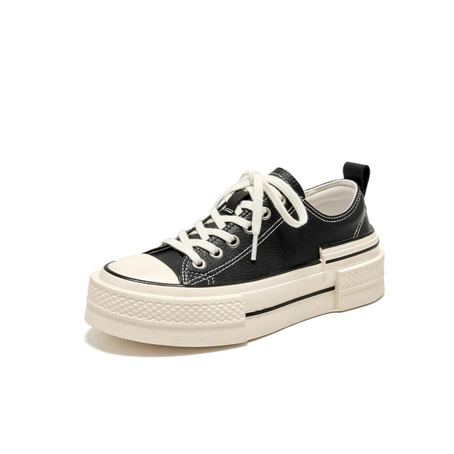 USS Shoes Amelia Women's Platform Leather Sneakers - Luxuryurbanwear