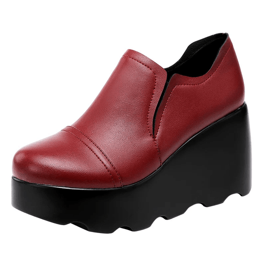 USS Shoes Ana Women's Leather Platform Shoes