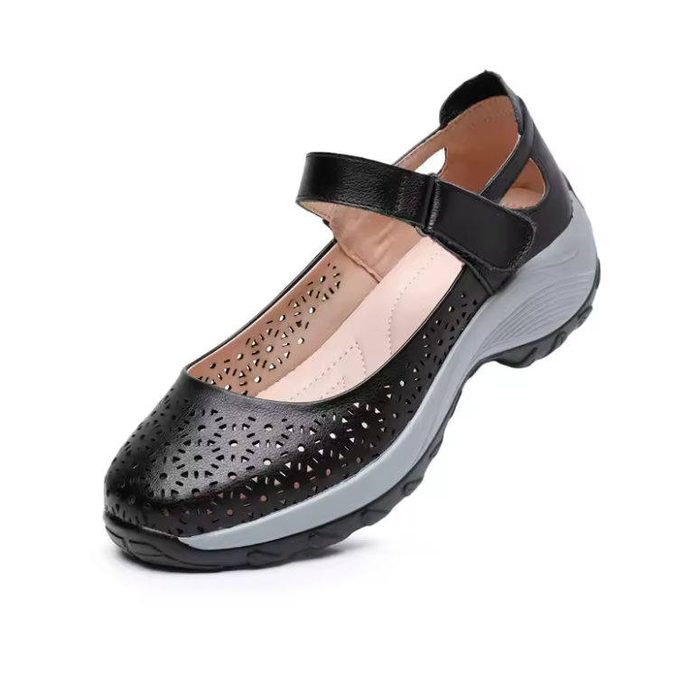 USS Shoes Anais Women's Hollow Leather Comfortable Sandals - Luxuryurbanwear