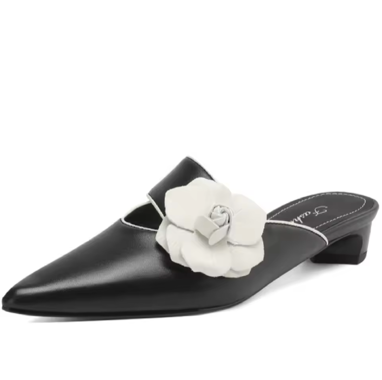 USS Shoes Angeles Women's Pointed Toe Leather Pumps - Luxuryurbanwear