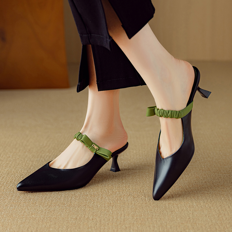 USS Shoes Araujo Women's Leather Pointed Toe Pumps - Luxuryurbanwear