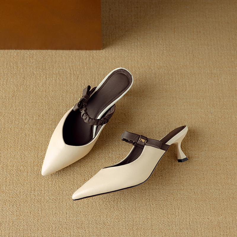 USS Shoes Araujo Women's Leather Pointed Toe Pumps - Luxuryurbanwear