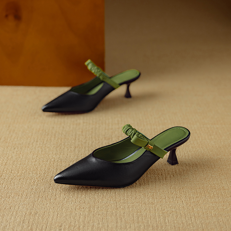 USS Shoes Araujo Women's Leather Pointed Toe Pumps - Luxuryurbanwear