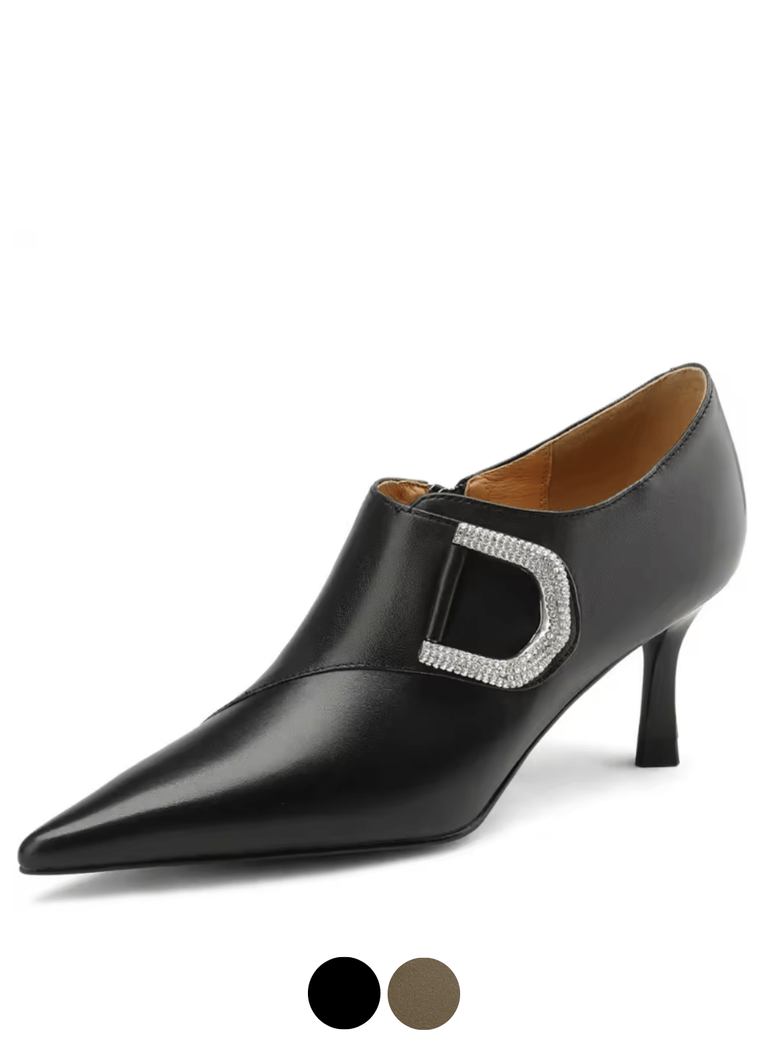 USS Shoes Ariana Women's Leather Pointed Toe Classic Pumps