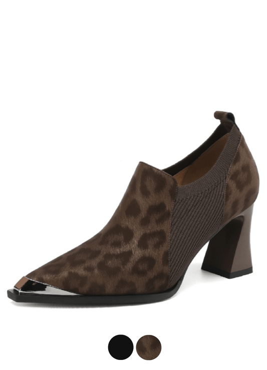 USS Shoes Arianny Women's Metal Iron Head Pointed Toe Pumps