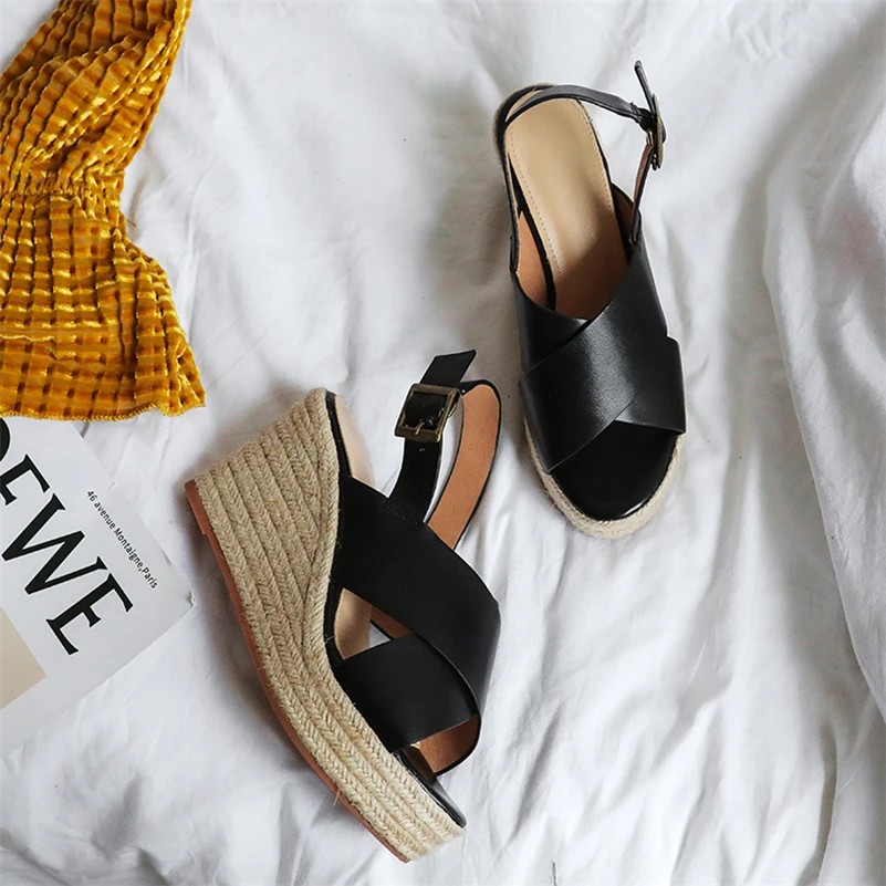 USS Shoes Bela Women's Platform Wedges Sandals - Luxuryurbanwear