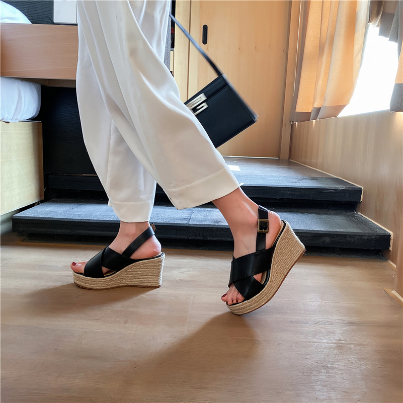 USS Shoes Bela Women's Platform Wedges Sandals - Luxuryurbanwear