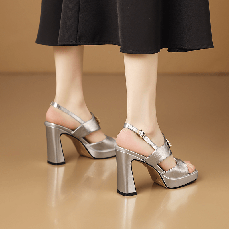 USS Shoes Belen Women's Leather Wedding Sandals