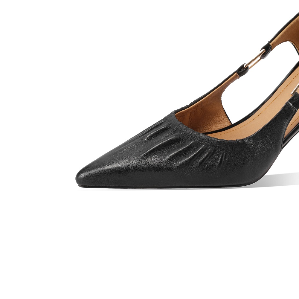 USS Shoes Belly Women's Pointed Toe Sculpted Heel Pumps - Luxuryurbanwear