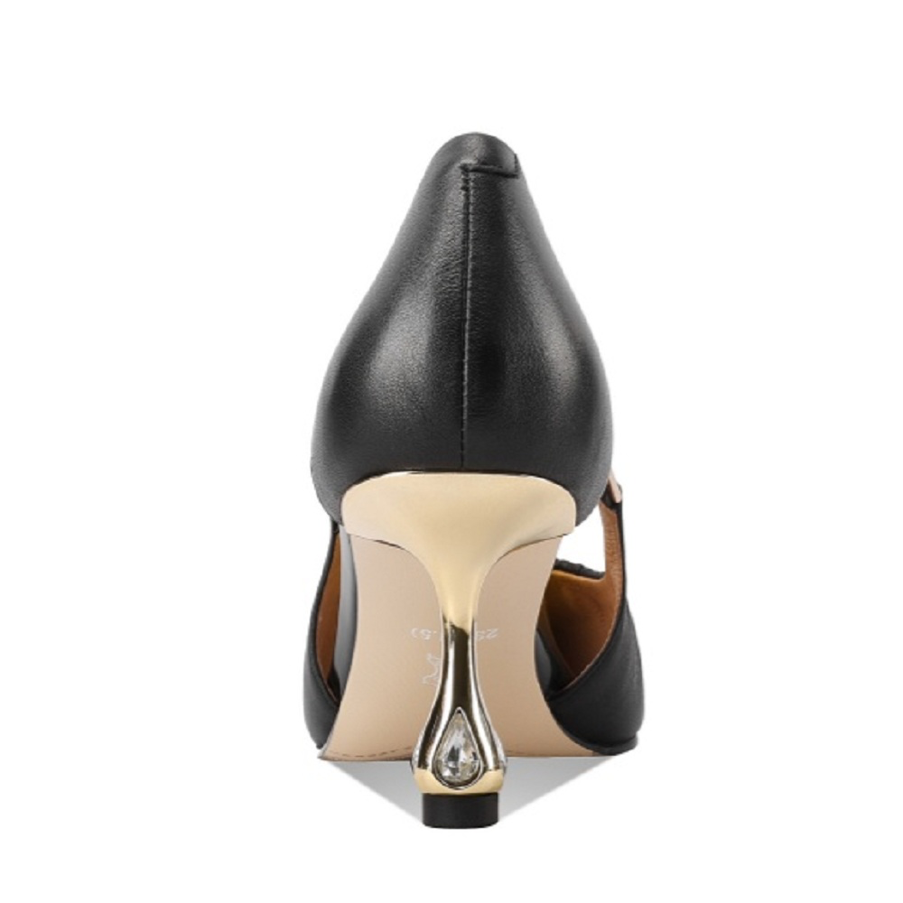 USS Shoes Belly Women's Pointed Toe Sculpted Heel Pumps - Luxuryurbanwear