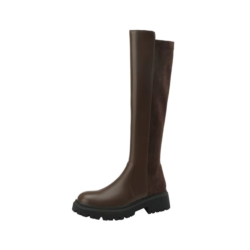 USS Shoes Berly Women's Knee-High Zipper Boots - Luxuryurbanwear