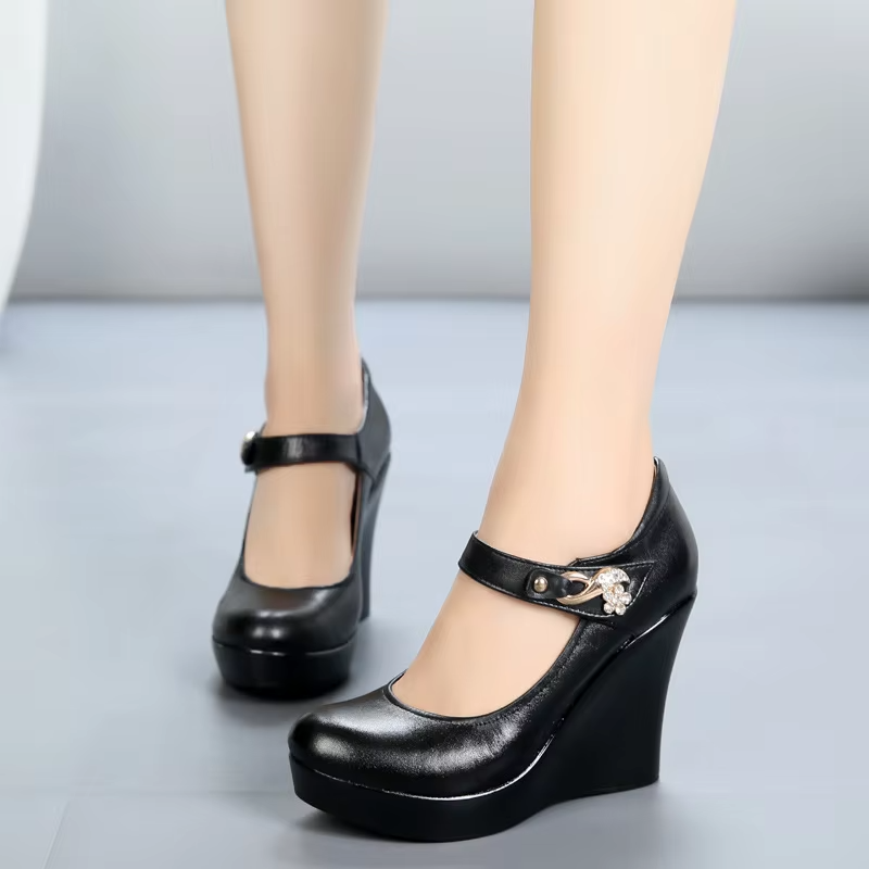 USS Shoes Berny Women's Platform Wedges - Luxuryurbanwear