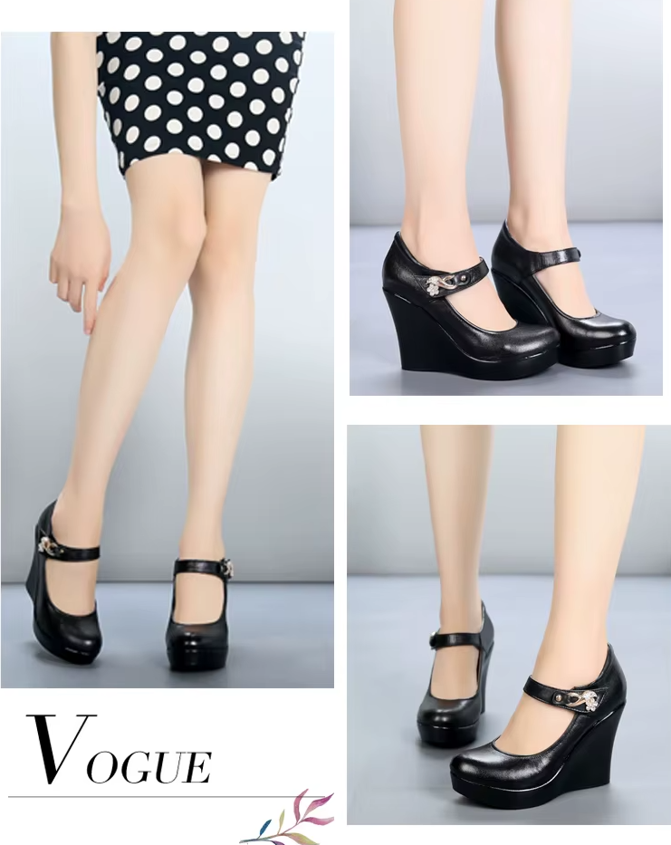 USS Shoes Berny Women's Platform Wedges - Luxuryurbanwear