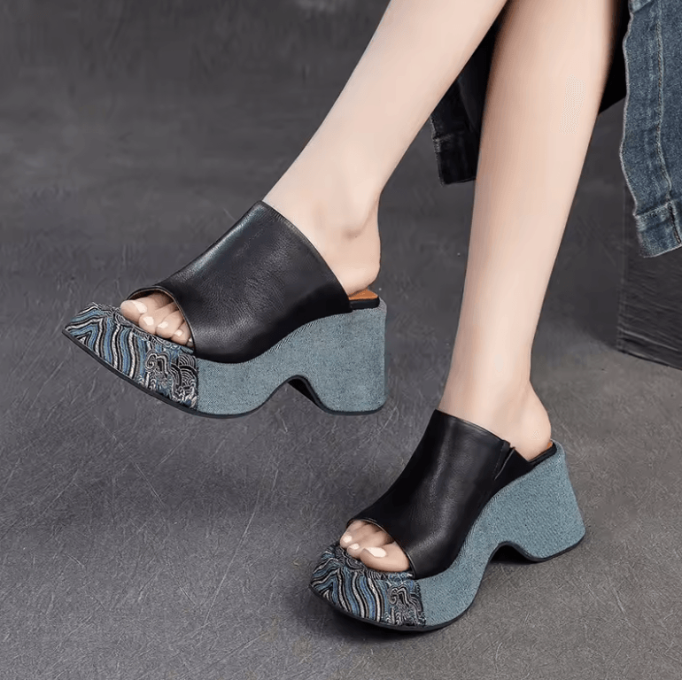 USS Shoes Betty Women's Thick-Soled Outerwear Clogs