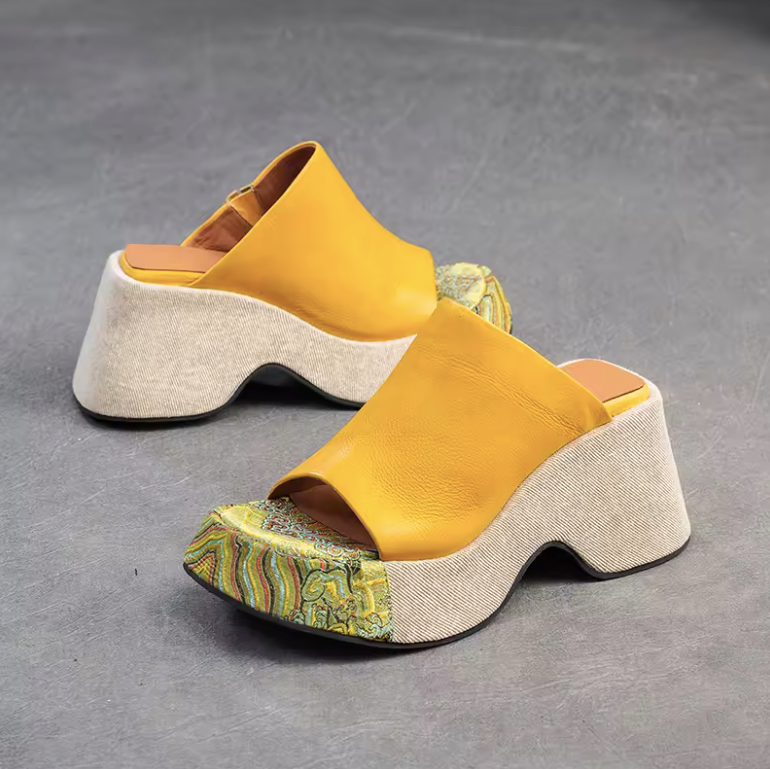 USS Shoes Betty Women's Thick-Soled Outerwear Clogs