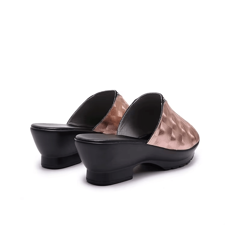 USS Shoes Beyin Women's Non-Slip Wedges Heels Slippers