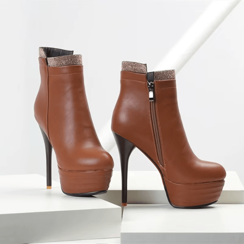 USS Shoes Camila Women's Extreme High Heels Ankle Boots