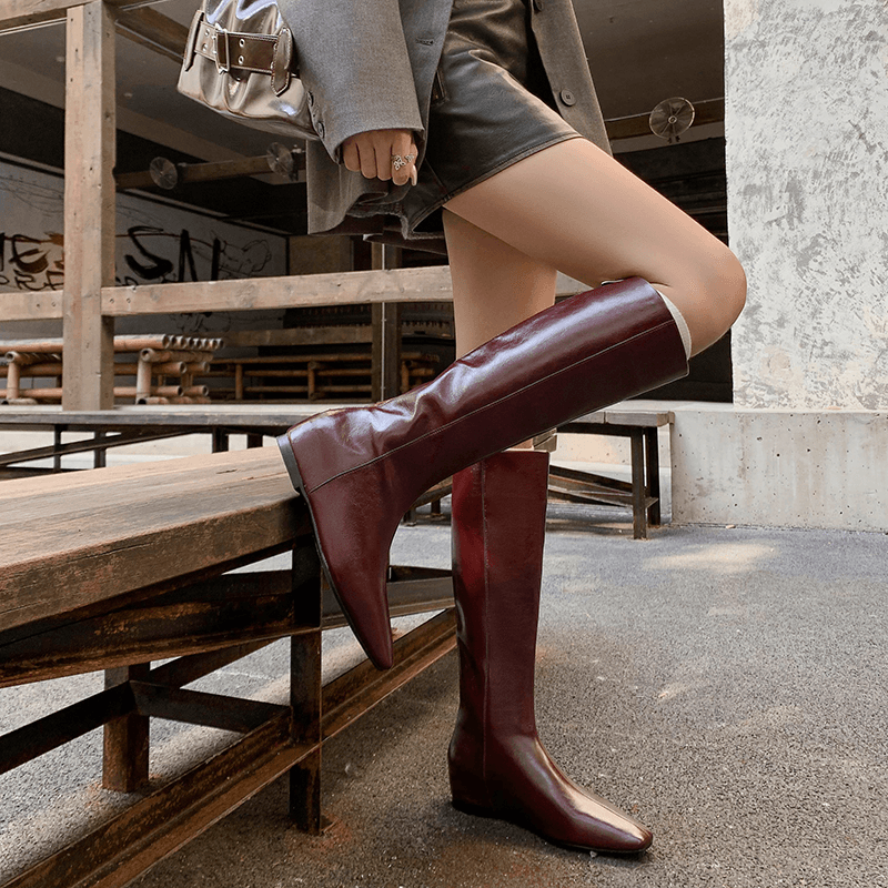 USS Shoes Camila Women's Leather Long  Boots