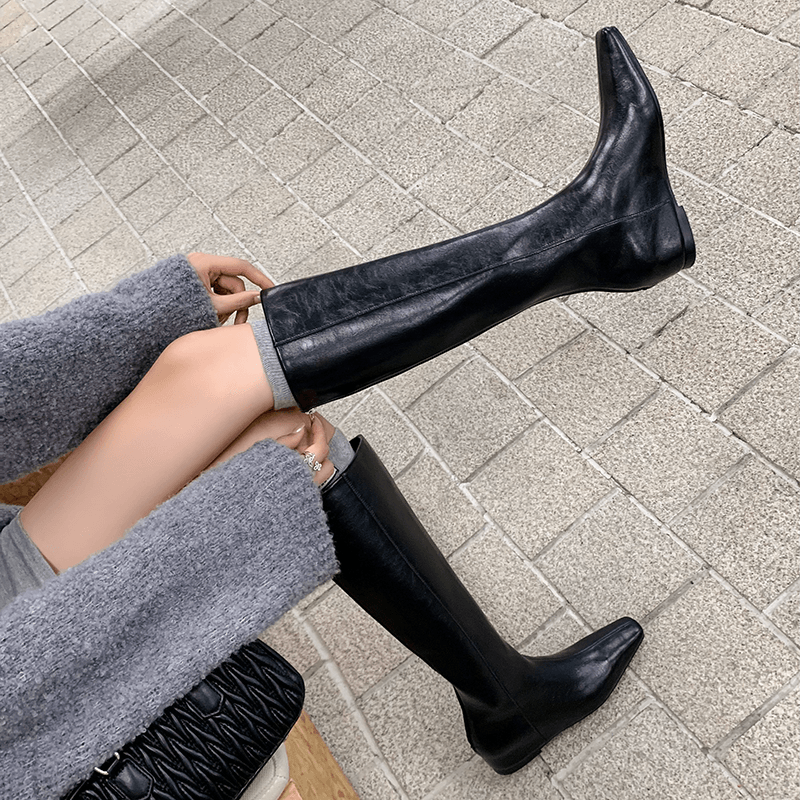 USS Shoes Camila Women's Leather Long  Boots