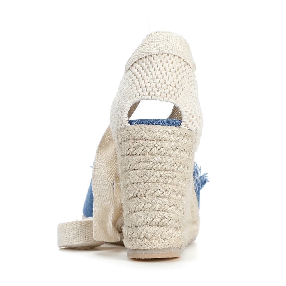 USS Shoes Carmen Women's Espadrilles Ankle Strap Wedges