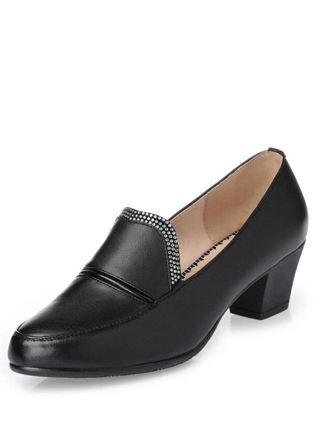 USS Shoes Charis Women's Leather Pumps Shoes Sale Drop Black (Size 7)