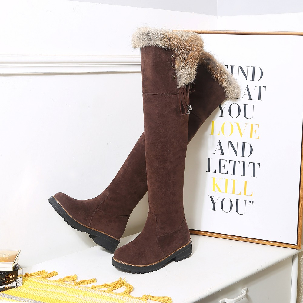 USS Shoes Chelita Women's Snow Plush Boots - Luxuryurbanwear