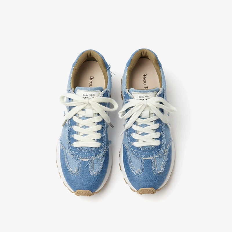 LUW Shoes Clara Women's Lace Up Leather Sneaker
