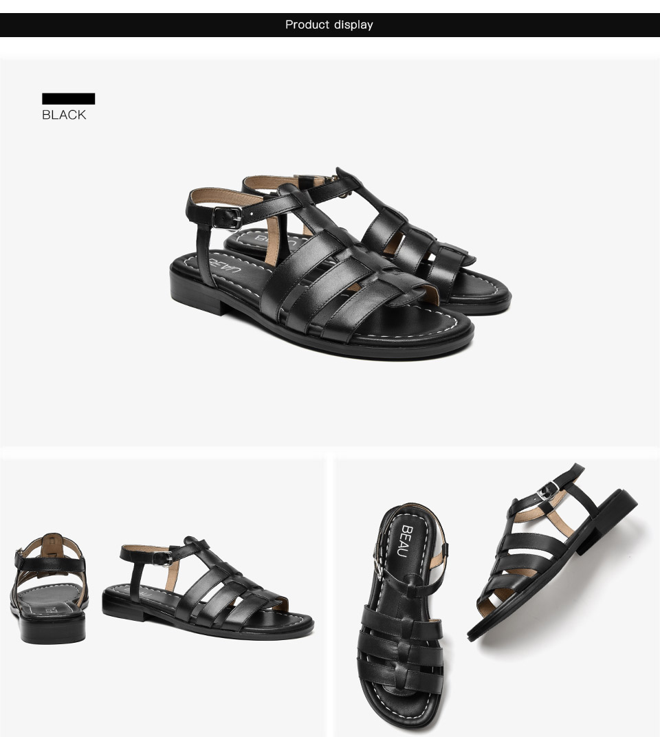 USS Shoes Clay Women's Leather Sandal - Luxuryurbanwear