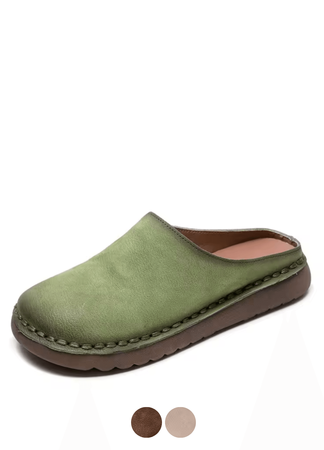 USS Shoes Dana Women's Soft Sole Leather Flat Slippers