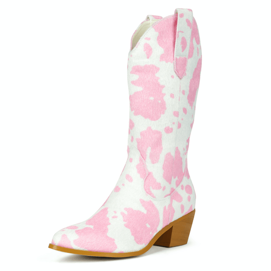 USS Shoes Darana Women's Slip-On Mid Calf Western Boots