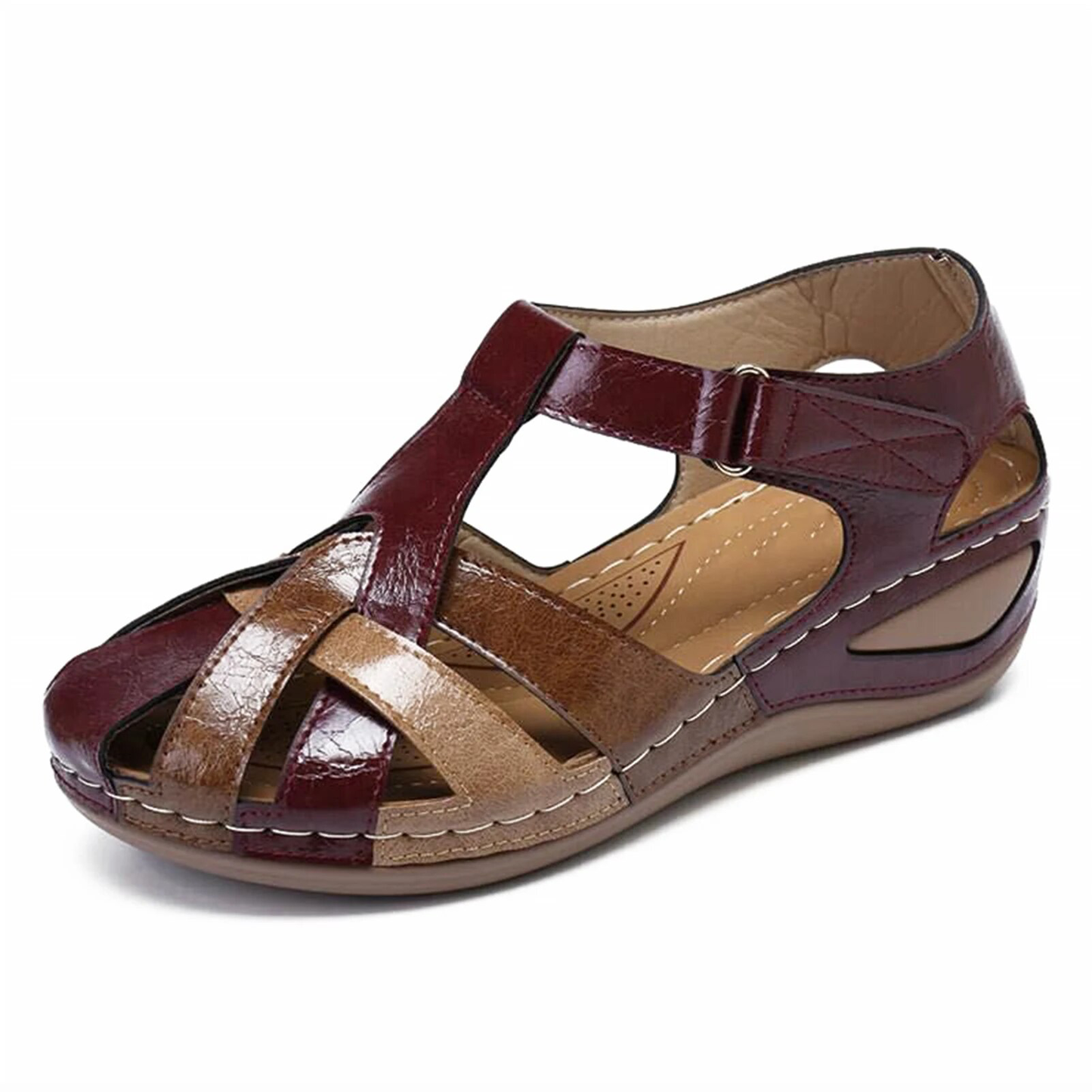 USS Shoes Delia Women's Close Toe Sandal - Luxuryurbanwear